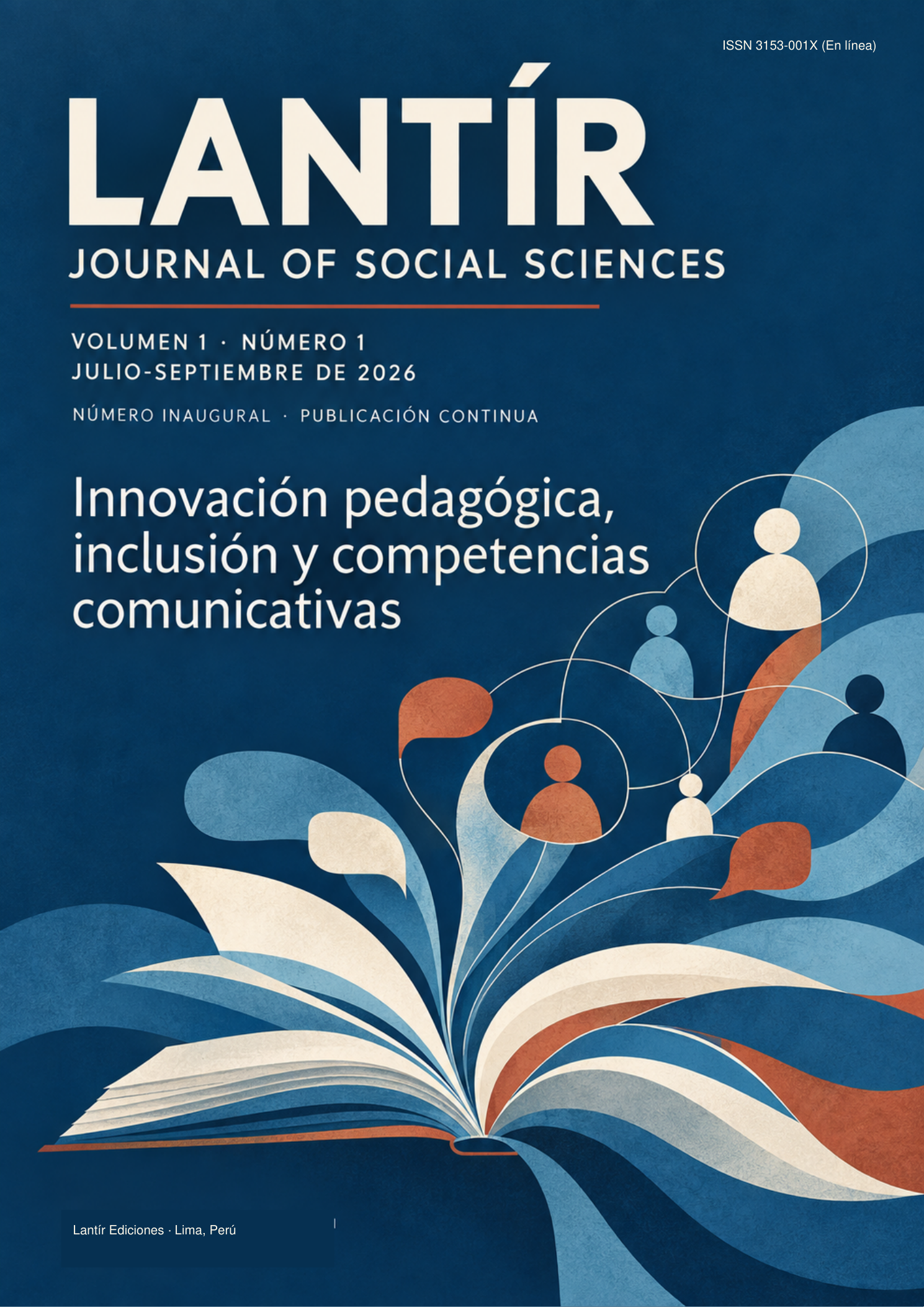 Cubierta del volumen 1, número 1 de Lantír Journal of Social Sciences